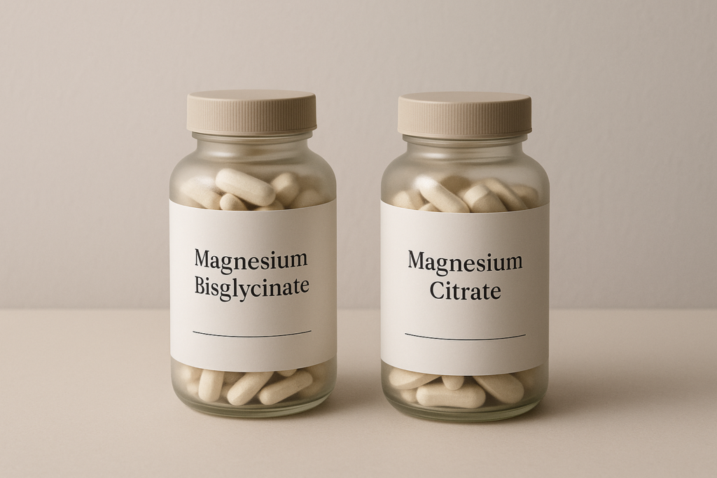 Magnesio bisglicinato vs citrato: ¿cuál es mejor para ti?