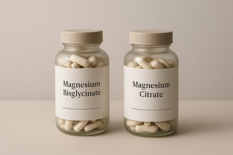 Magnesio bisglicinato vs citrato: ¿cuál es mejor para ti?
