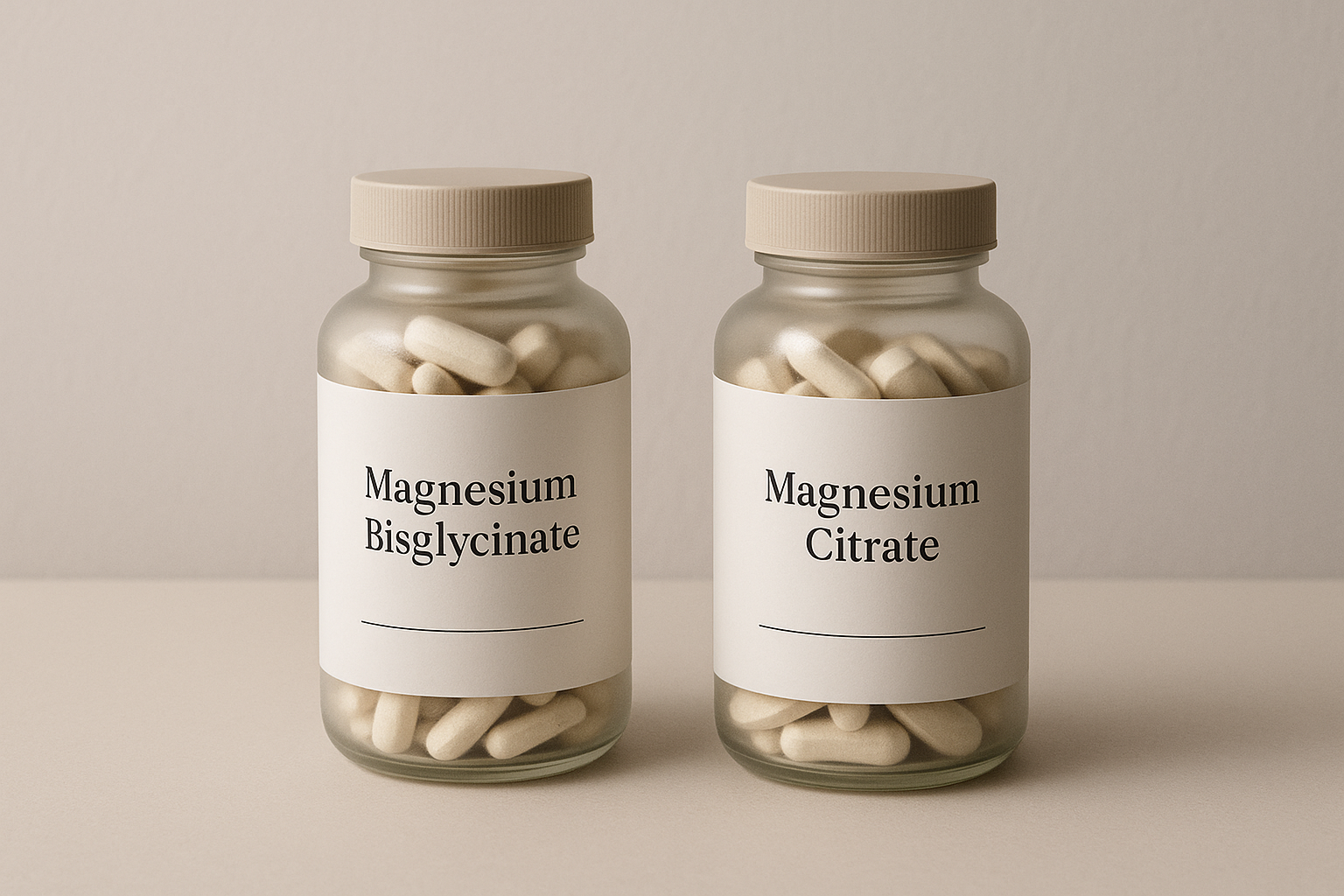 Magnesio bisglicinato vs citrato: ¿cuál es mejor para ti?