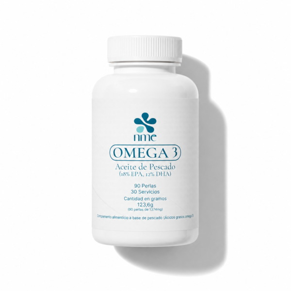 Omega 3 EPA DHA NME 90 perlas aceite de pescado