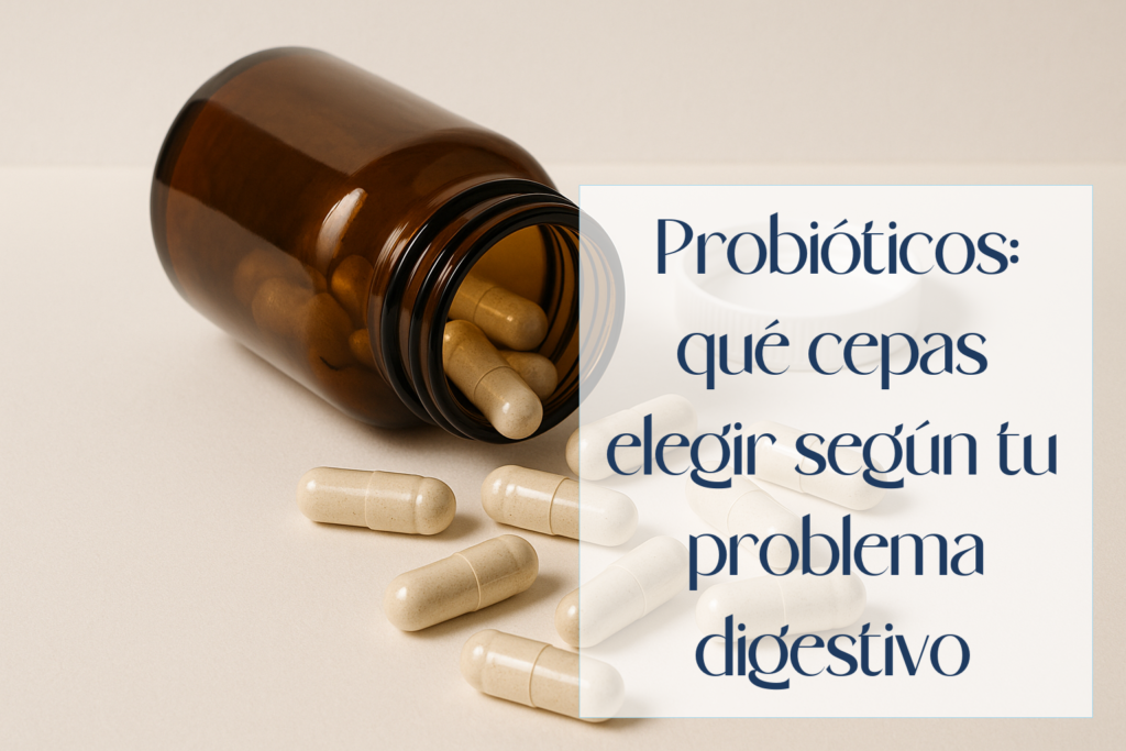 Probióticos: qué cepas elegir según tu problema digestivo